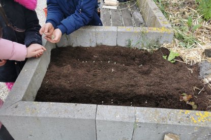 Jardin nourricier à Laneuveville-devant-Nancy