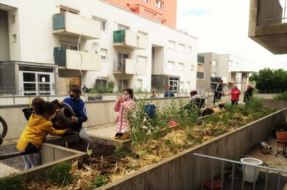 Jardin nourricier à Laneuveville-devant-Nancy