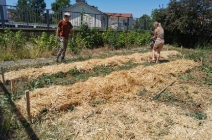 Création d'un jardin collectif sur le quartier d'Haussonville