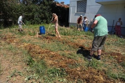 Création d'un jardin collectif sur le quartier d'Haussonville