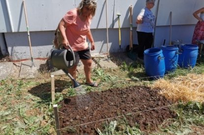 Création d'un jardin collectif sur le quartier d'Haussonville