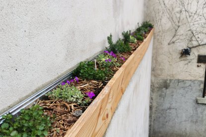 Aménagement de terrasse et cour minéral