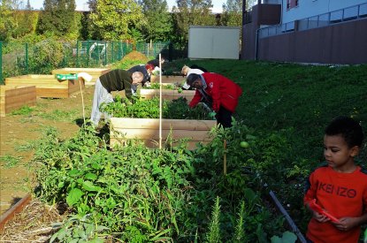 Atelier participatif du jardin nourricier de la rue du Crosne