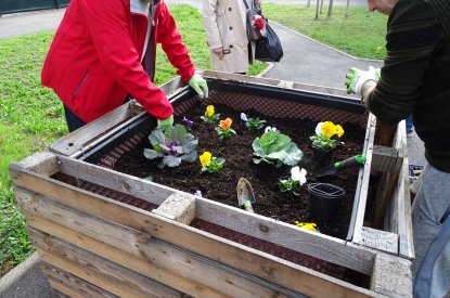 Atelier participatif du jardin nourricier de la rue du Crosne