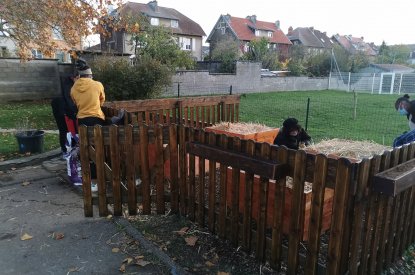 Aménagement d'un jardin pédagogique