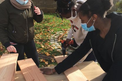 Aménagement d'un jardin pédagogique