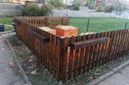 Aménagement d'un jardin pédagogique