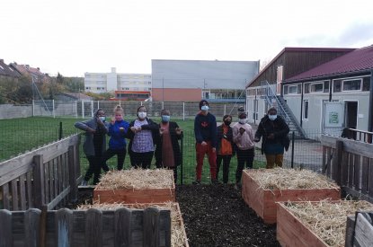 Aménagement d'un jardin pédagogique