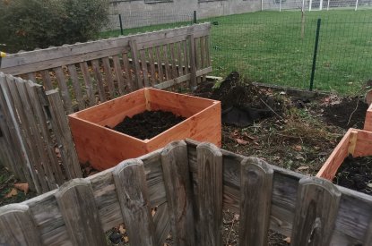 Aménagement d'un jardin pédagogique