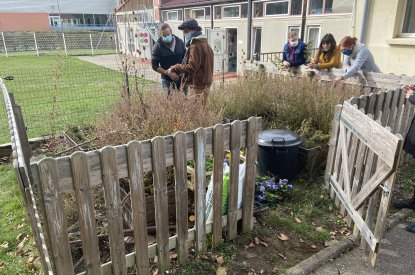 Aménagement d'un jardin pédagogique