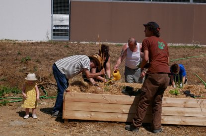 Le jardin participatif de la rue du Crosne