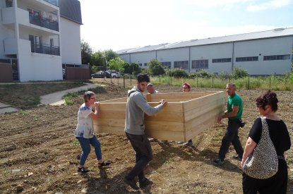 Le jardin participatif de la rue du Crosne