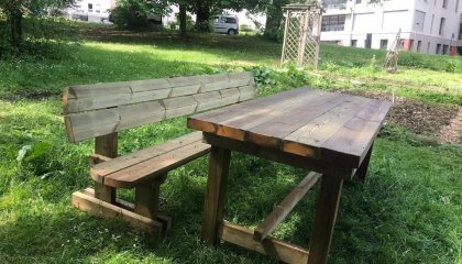 Bonjour à toutes et à tous !!  En mai, nous avons réalisé une semaine de chantier participatif  (...)